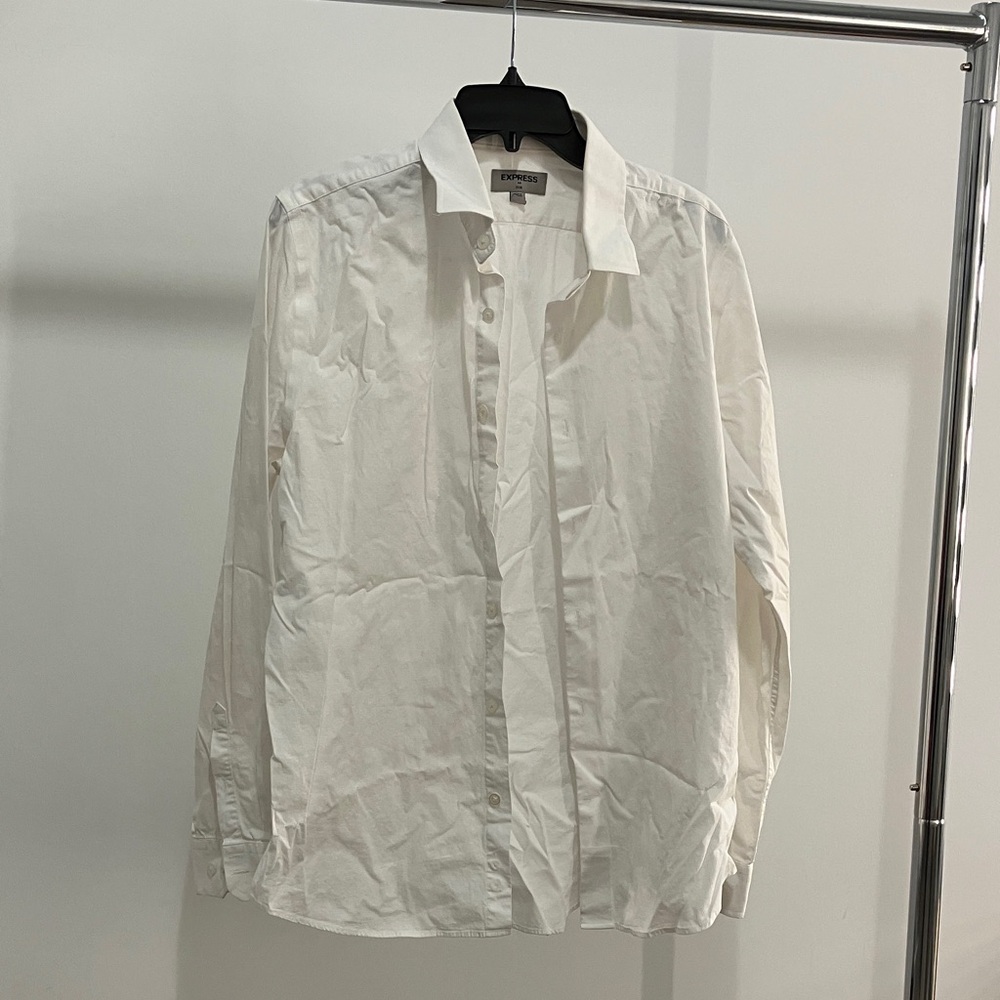 Classic White Button Down Shirt